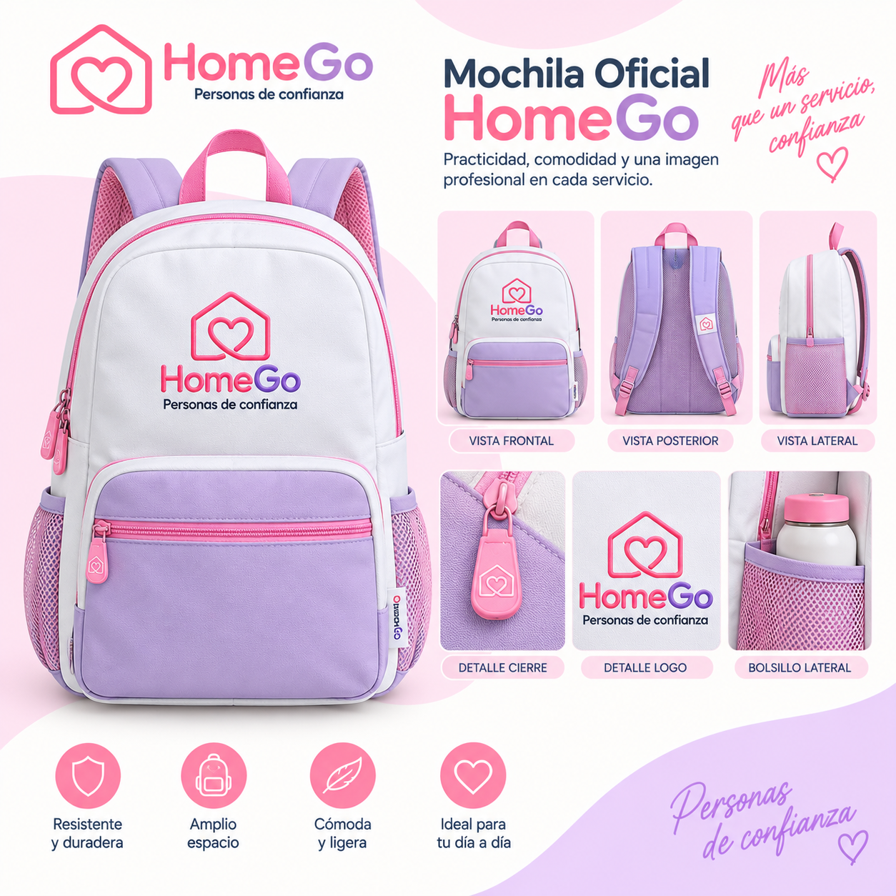 Mochila Oficial HomeGo